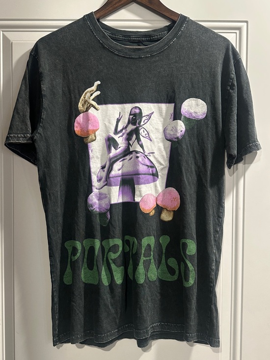 Other - Melanie Martinez Portals Tour Mushroom Fairy Graphic T-Shirt Black EUC Sz Med M